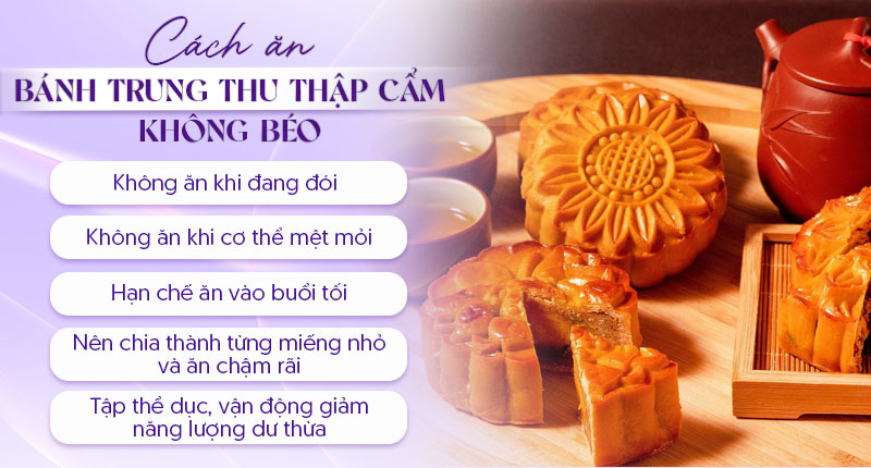 1 Cái bánh trung thu thập cẩm bao nhiêu calo