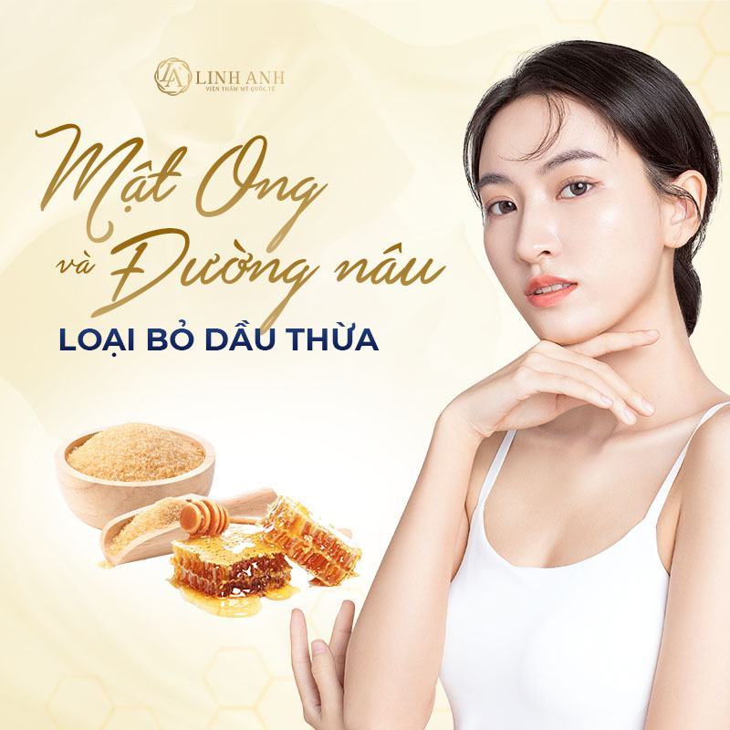 Điều trị mụn bằng mật ong tại nhà - Viện thẩm mỹ quốc tế Linh Anh
