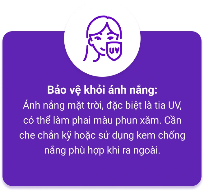 Bảo vệ khỏi ánh nắng