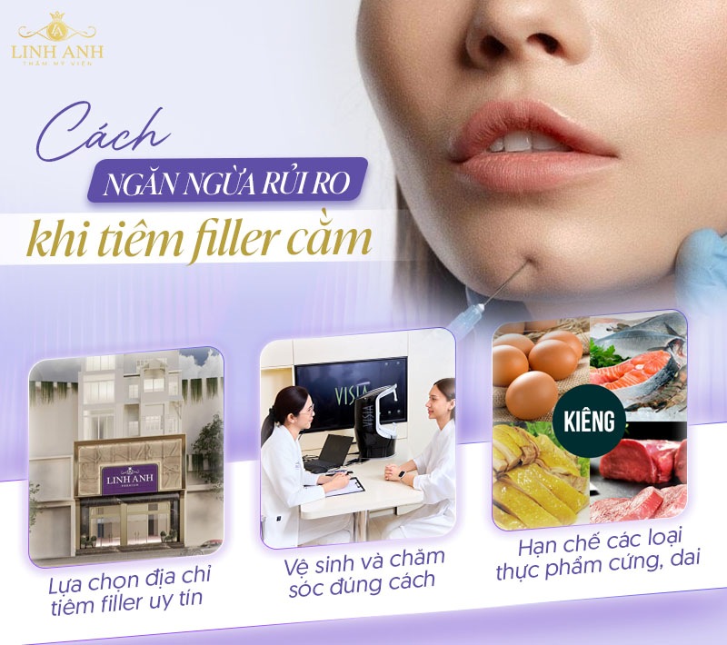 Cách ngăn ngừa rủi ro khi tiêm filler cằm