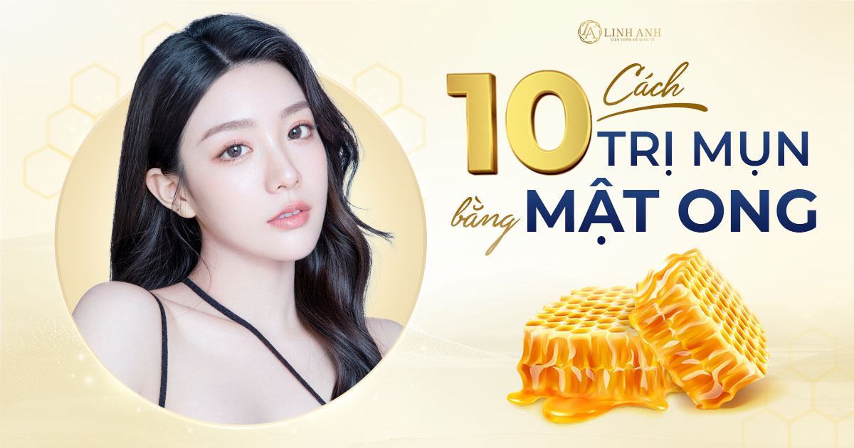 cach tri mun bang mat ong