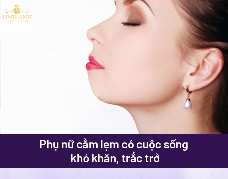 Cằm lẹm trong nhân tướng học