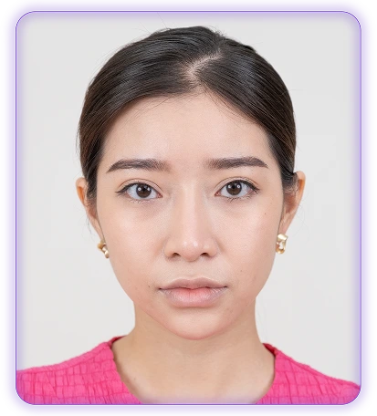 Lông mày mọc lộn xộn không theo trật tự