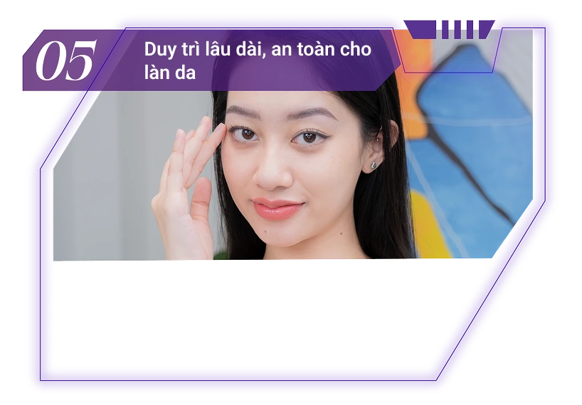 Nếu sử dụng mực hữu cơ và kỹ thuật chuẩn y khoa, màu sắc có thể duy trì 2-3 năm, không lo trổ xanh trổ đỏ hay để lại sẹo.