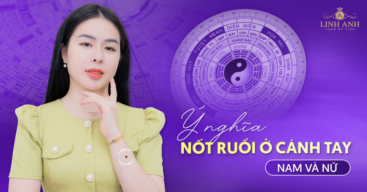 Nốt ruồi ở cánh tay