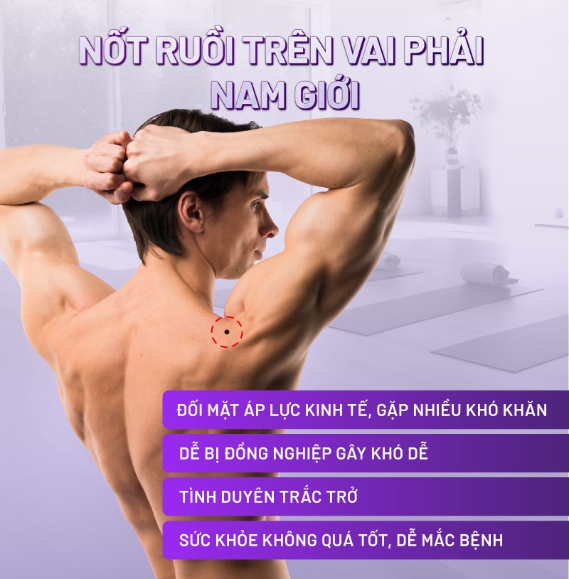 nốt ruồi ở vai nam nốt ruồi ở vai nam