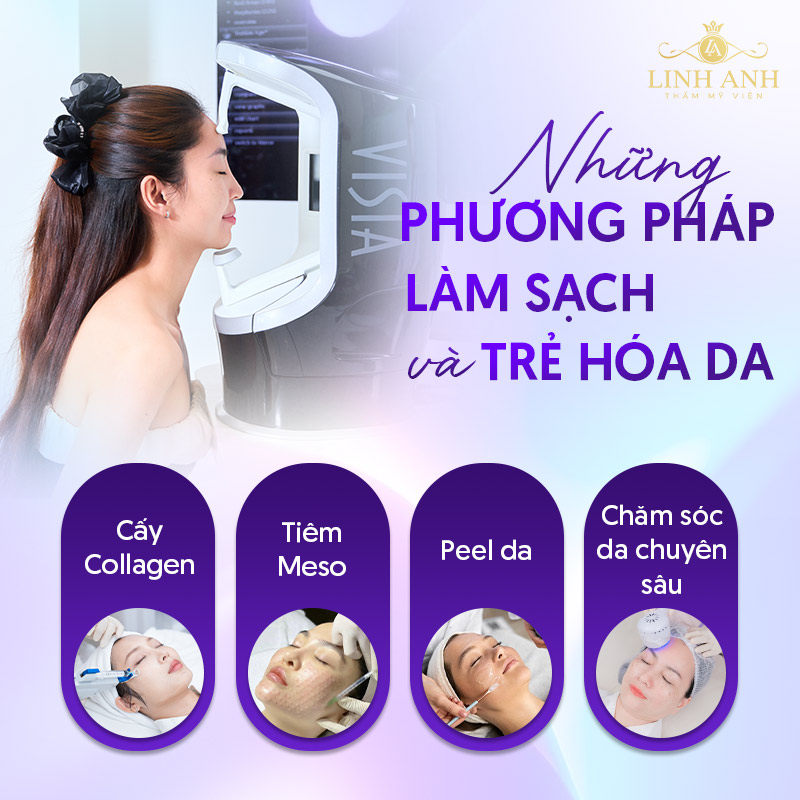 Phương pháp làm sạch và trẻ hóa da