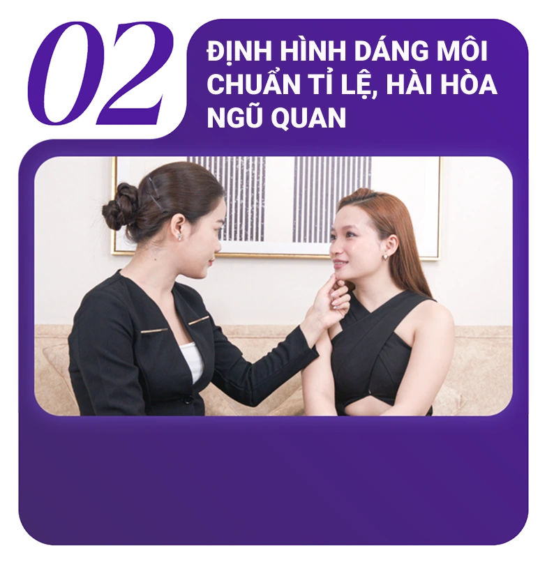 Đối tượng nên phun và cấy môi