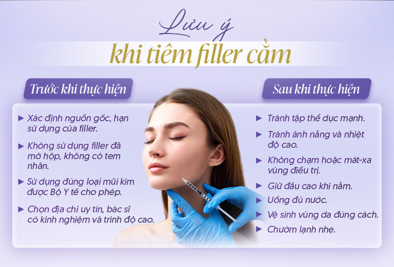 Tiêm filler cằm bao lâu thì đẹp