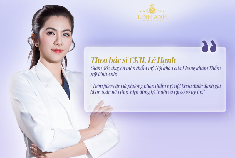 Tiêm filler cằm có an toàn không