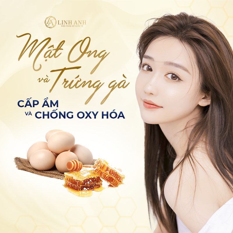 trị mụn bằng mật ong tại nhà - Viện thẩm mỹ quốc tế Linh Anh