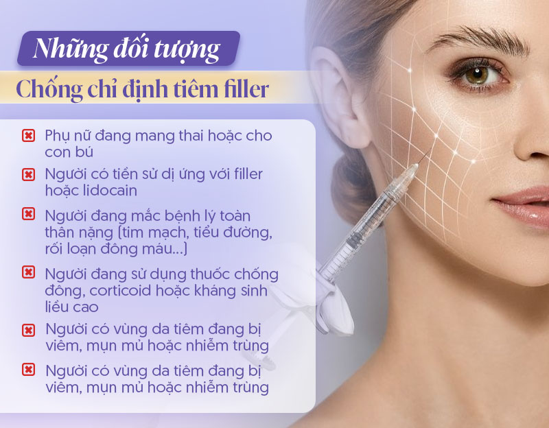 Ai không được tiêm filler tại Việt Nam