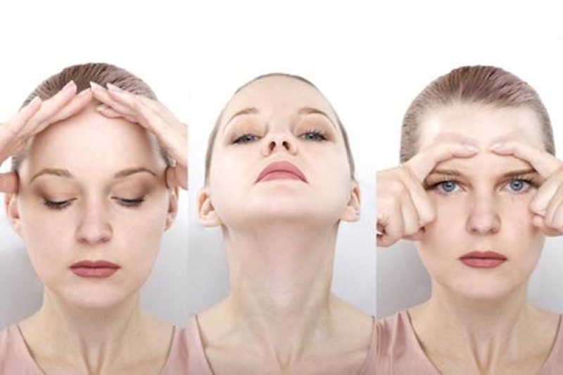 Bài tập giúp thái dương đầy đặn