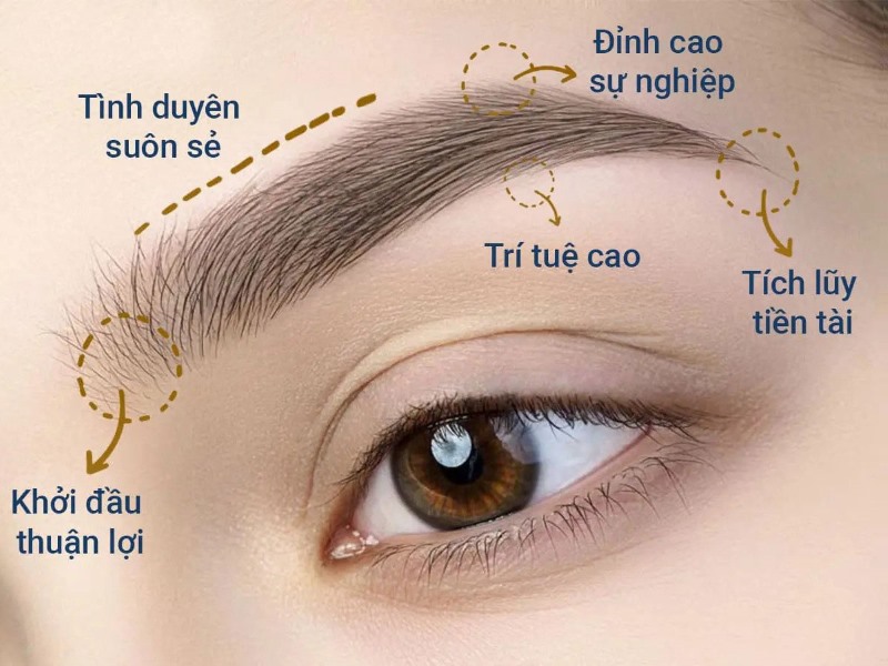 bói lông mày nữ