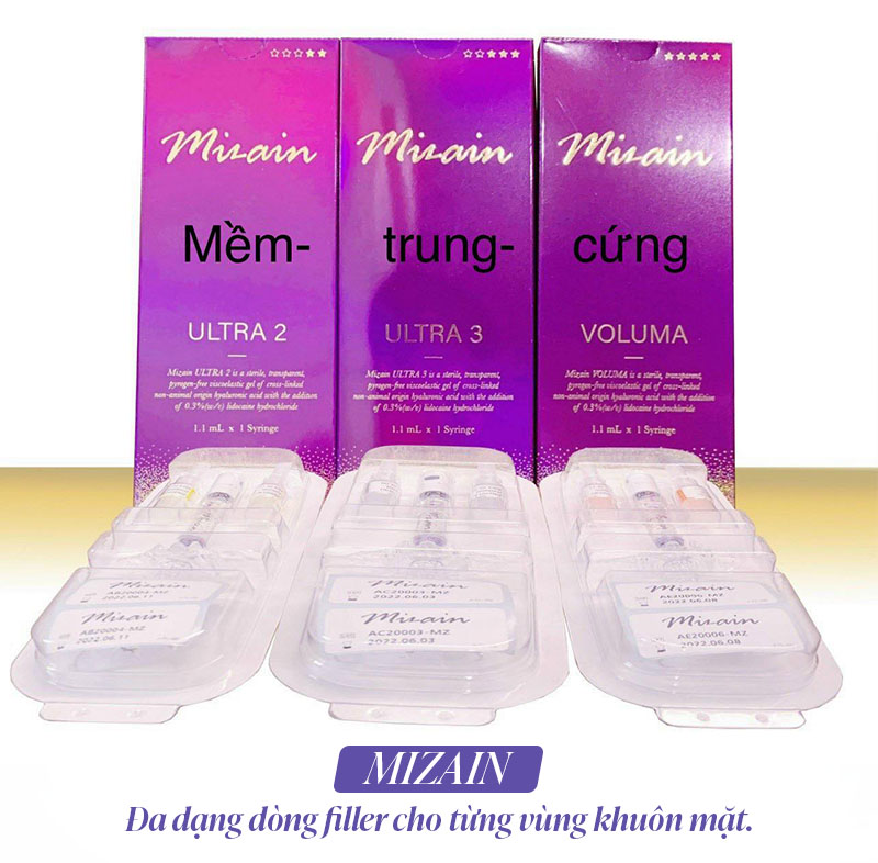 Các dòng Filler Mizain