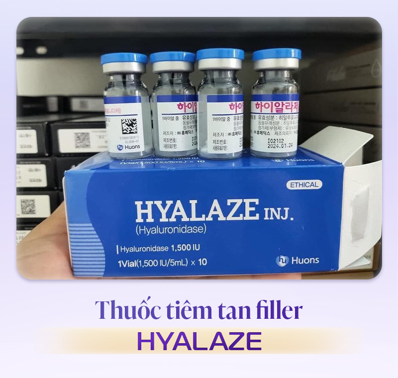 Các loại thuốc tiêm tan filler