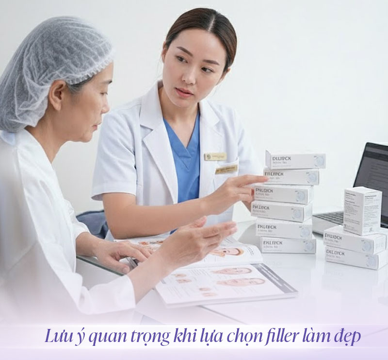 Cách chọn filler làm đẹp