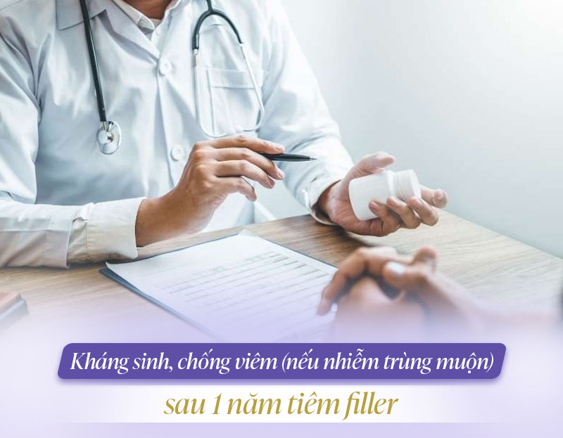 Cách khắc phục tiêm filler sau 1 năm bị sưng