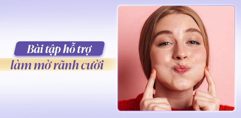 Cách xóa rãnh cười tại nhà