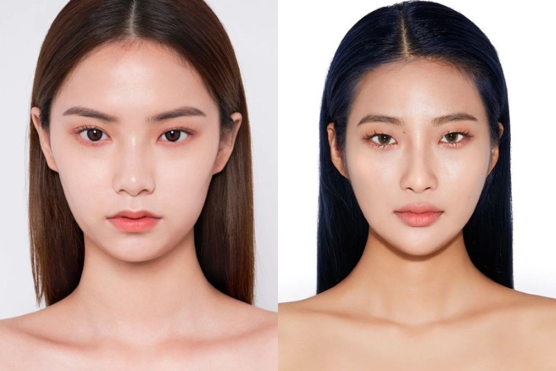 chân mày phong thủy cho mặt dài