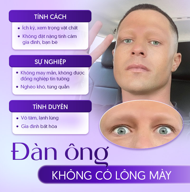 không có chân mày có sao không