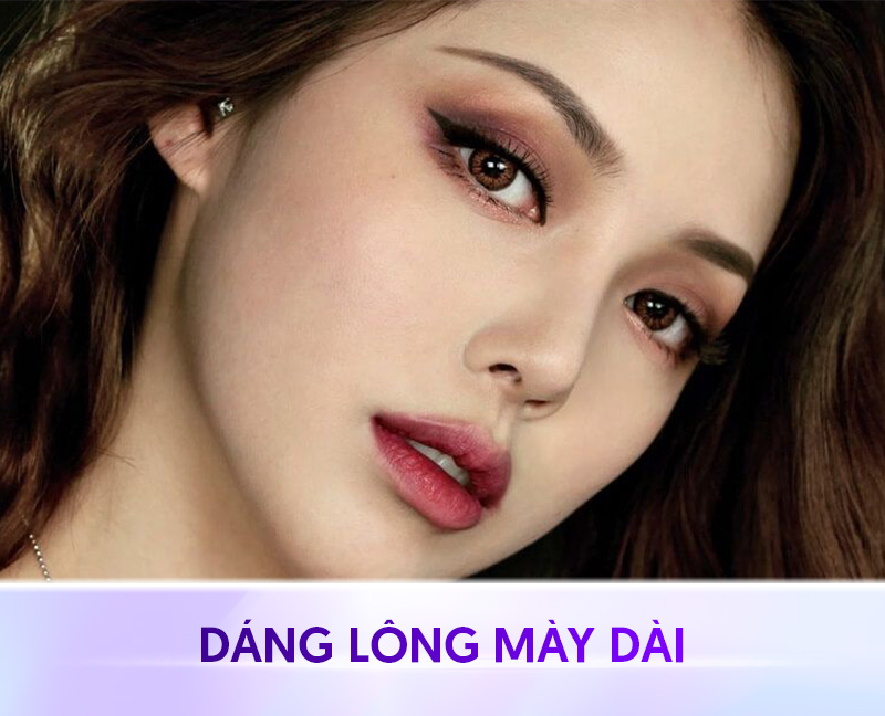 kiểu chân mày đẹp cho các chị em