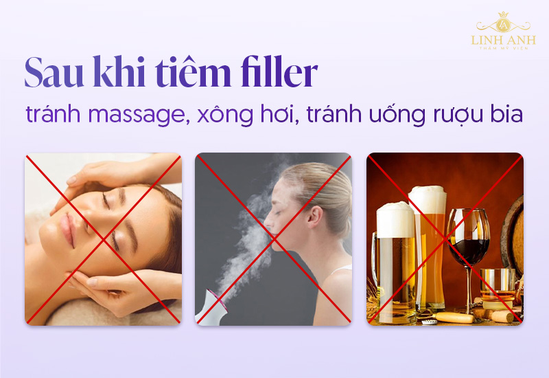 Lưu ý sau tiêm Filler Restylane