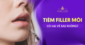 Tiêm filler môi có hại về sau không