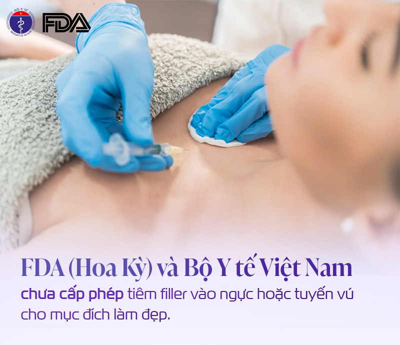 Tiêm filler ngực có ảnh hưởng gì không