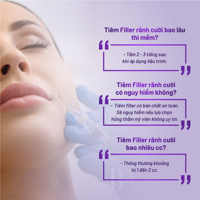 Tiêm filler rãnh cười cần bao nhiêu cc