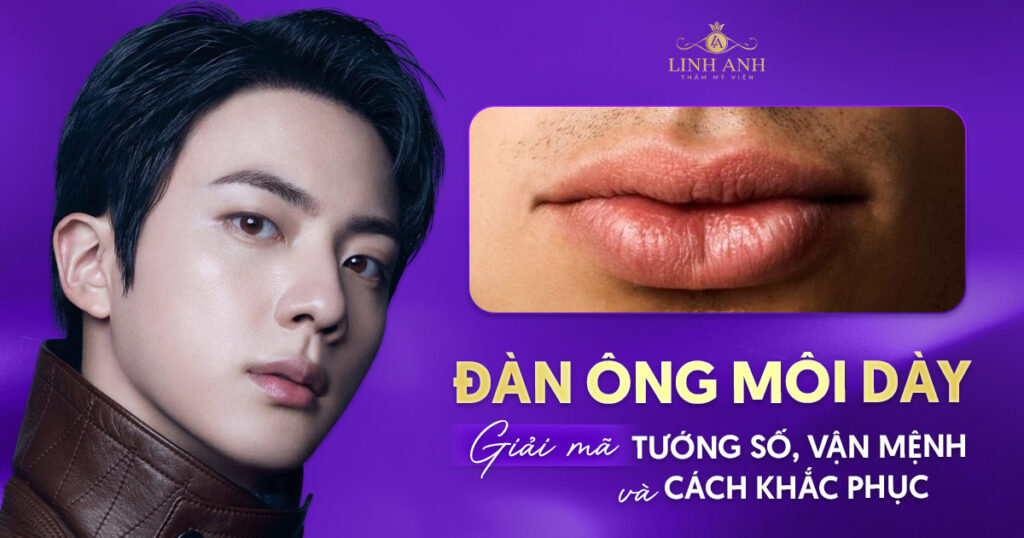 đàn ông môi dày