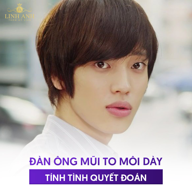 Đàn ông môi dày tốt không