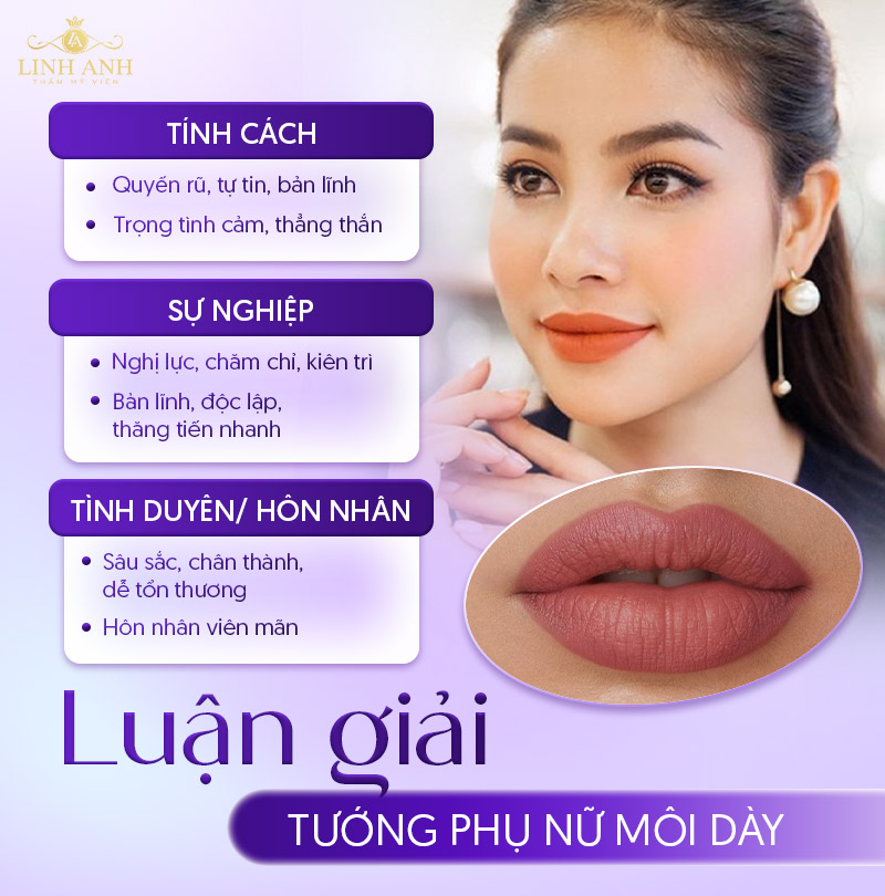 môi dày là người như thế nào