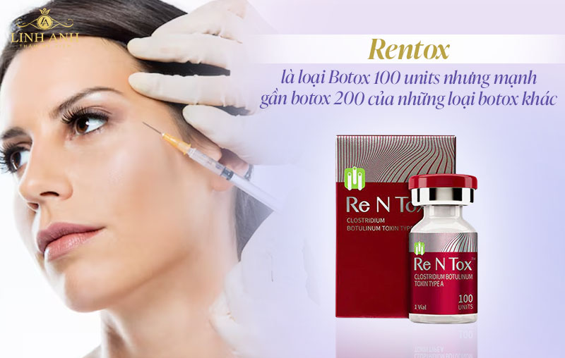 Botox Rentox 100ui giá bao nhiêu