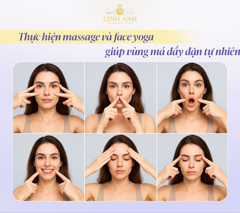 Cách khắc phục má bị hóp tại nhà