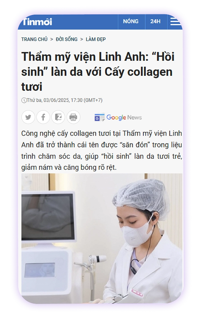 Báo chí nói về Linh Anh