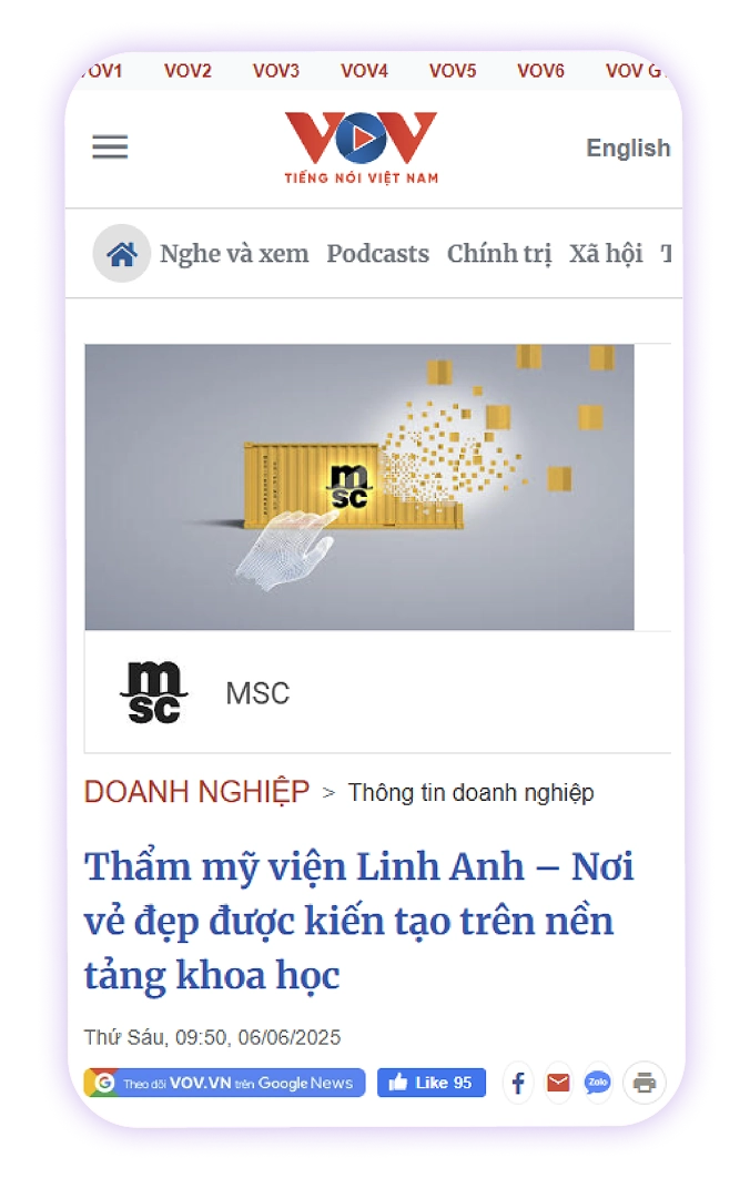 Báo chí nói về Linh Anh