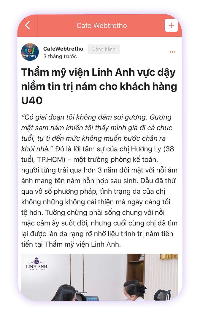 Báo chí nói về Linh Anh