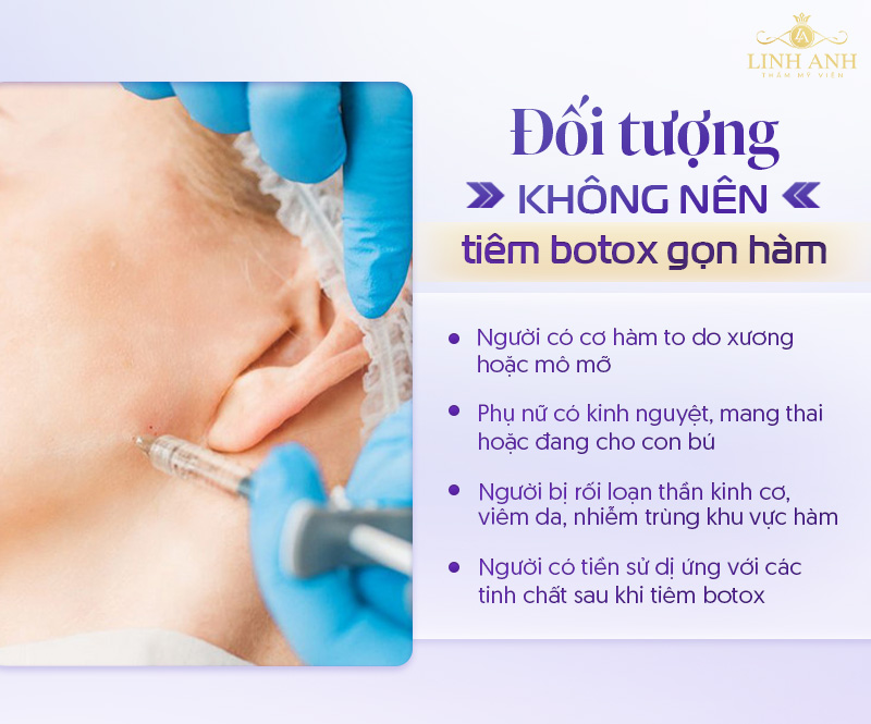Có nên tiêm botox gọn hàm không