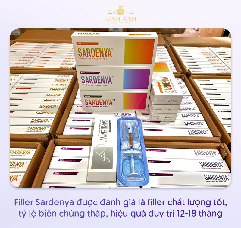 Filler Sardenya giữ được bao lâu