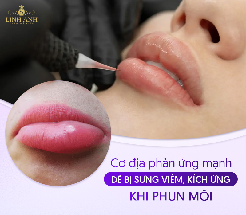 hối hận vì xăm môi hối hận vì xăm môi