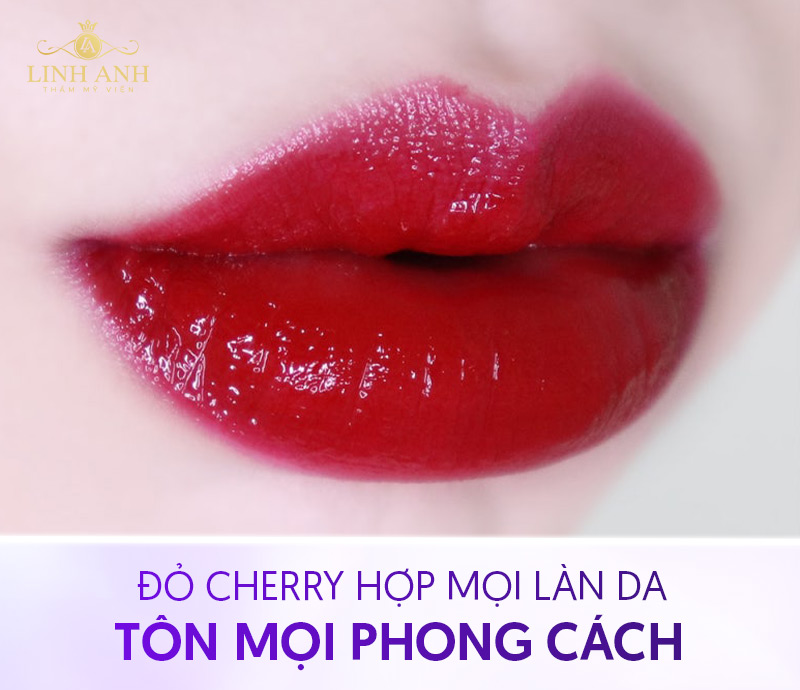 màu môi Cherry