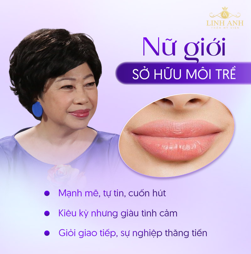 môi trề ở nữ