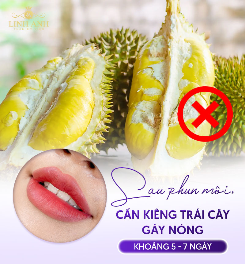 phun môi kiêng ăn bao lâu phun môi kiêng ăn bao lâu