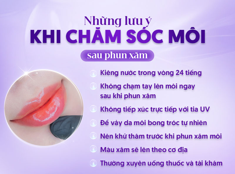phun môi kiêng thịt gà bao lâu phun môi kiêng thịt gà bao lâu