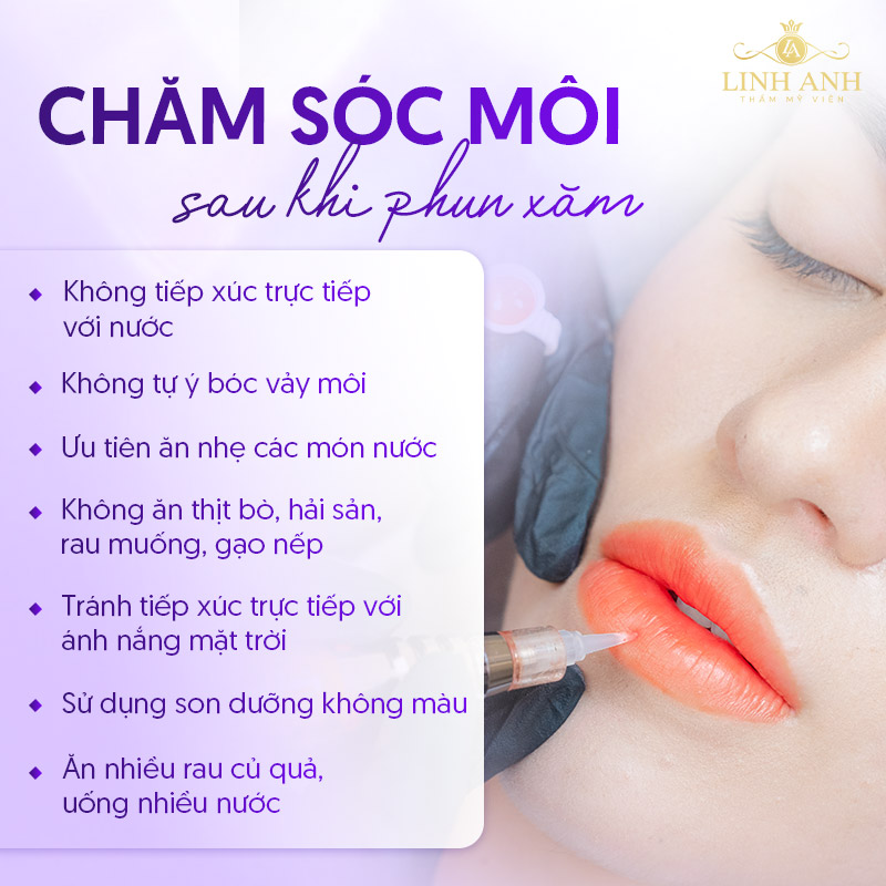 phun môi sau bao lâu được đánh son phun môi sau bao lâu được đánh son
