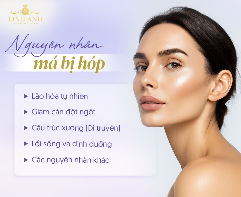 Tại sao má bị hóp Tại sao má bị hóp
