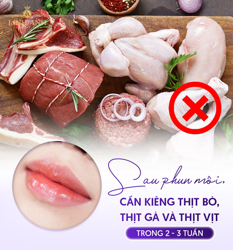 xăm môi cử ăn gì xăm môi cử ăn gì