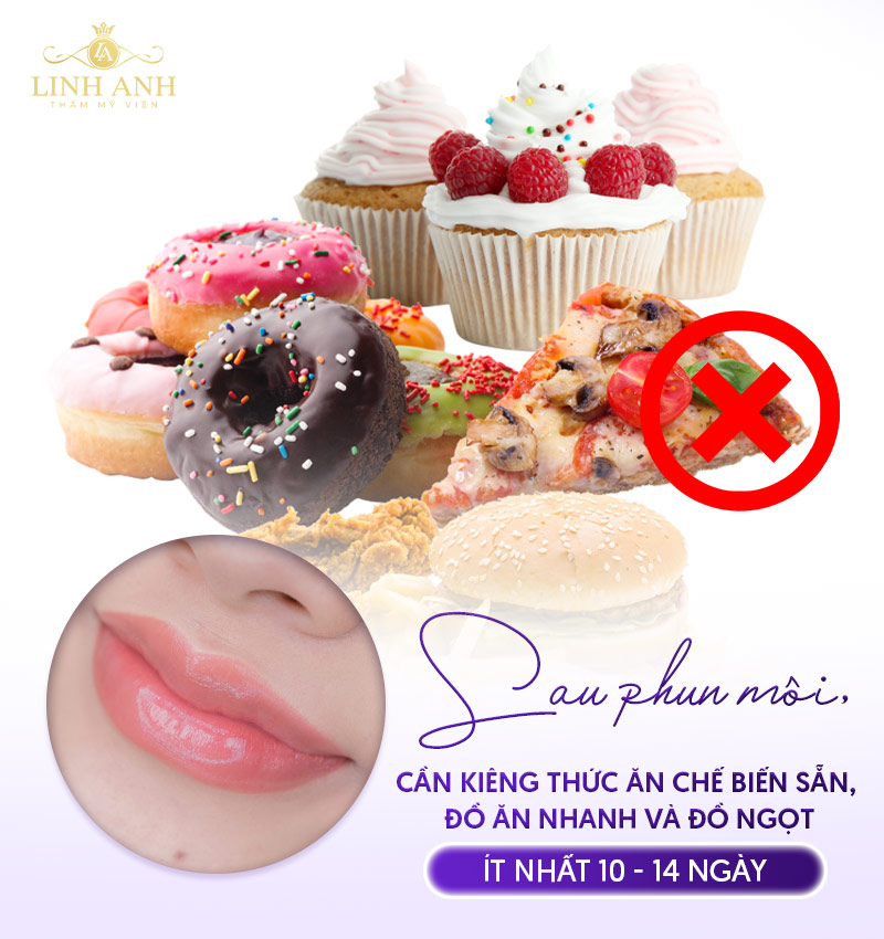 xăm môi kiêng những gì xăm môi kiêng những gì