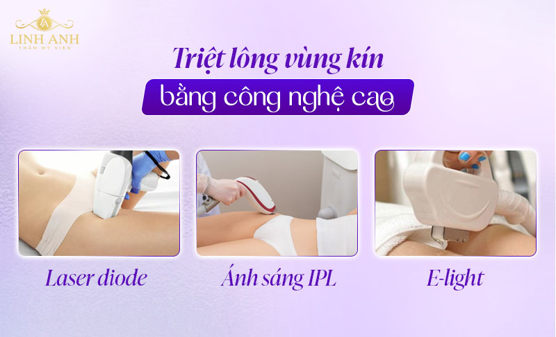 Phương pháp triệt lông vùng kín an toàn